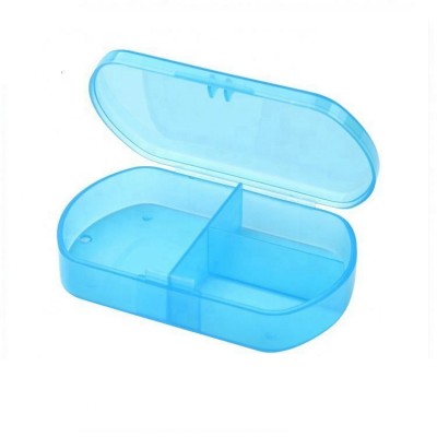 3 cells small parts transparent office school High Quality Clear Plastic Box Storage With Dividers plastic storage